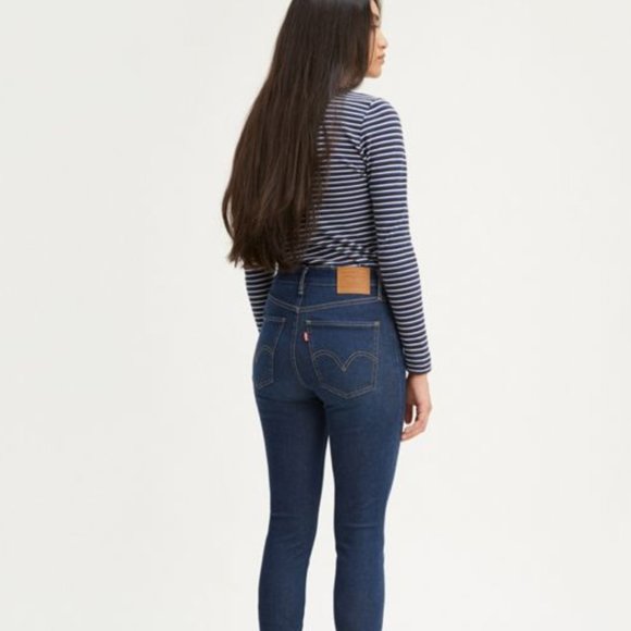 COPY - Levi's Mile High Super Skinny Dark Blue (S… - Picture 2 of 11